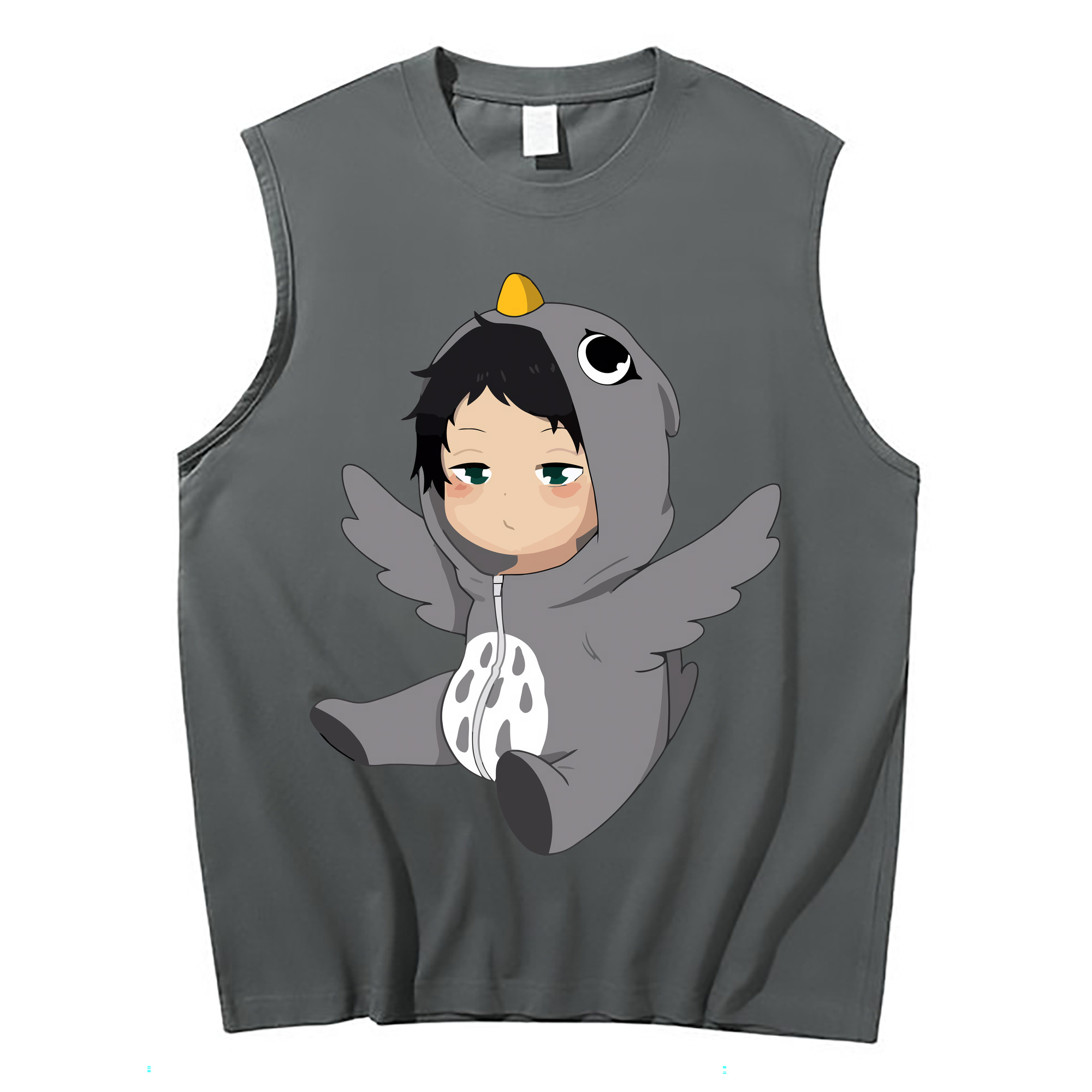 （画像用） ハイキュー!! Haikyu!! コットン100％タンクトップ（フロントプリント）